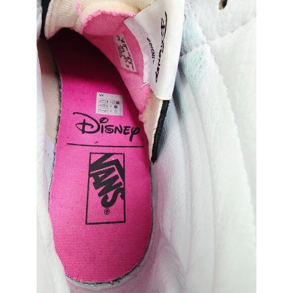 Vans Disney Princesses Size 9.5 Womens Or 8 Mens Hi Lace Black Fashion Sneakers - Picture 5 of 10